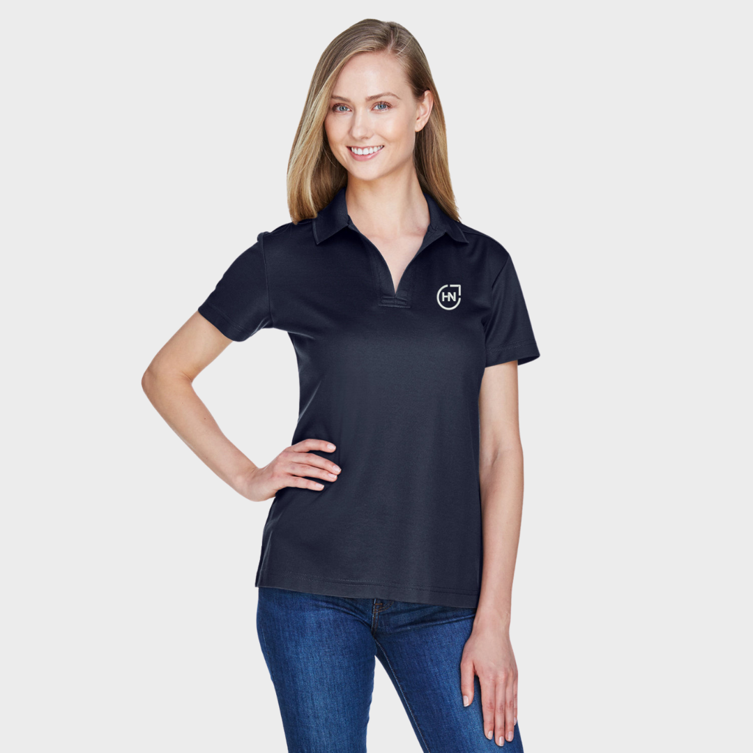 Devon & Jones CrownLux Performance® Ladies' Plaited Polo