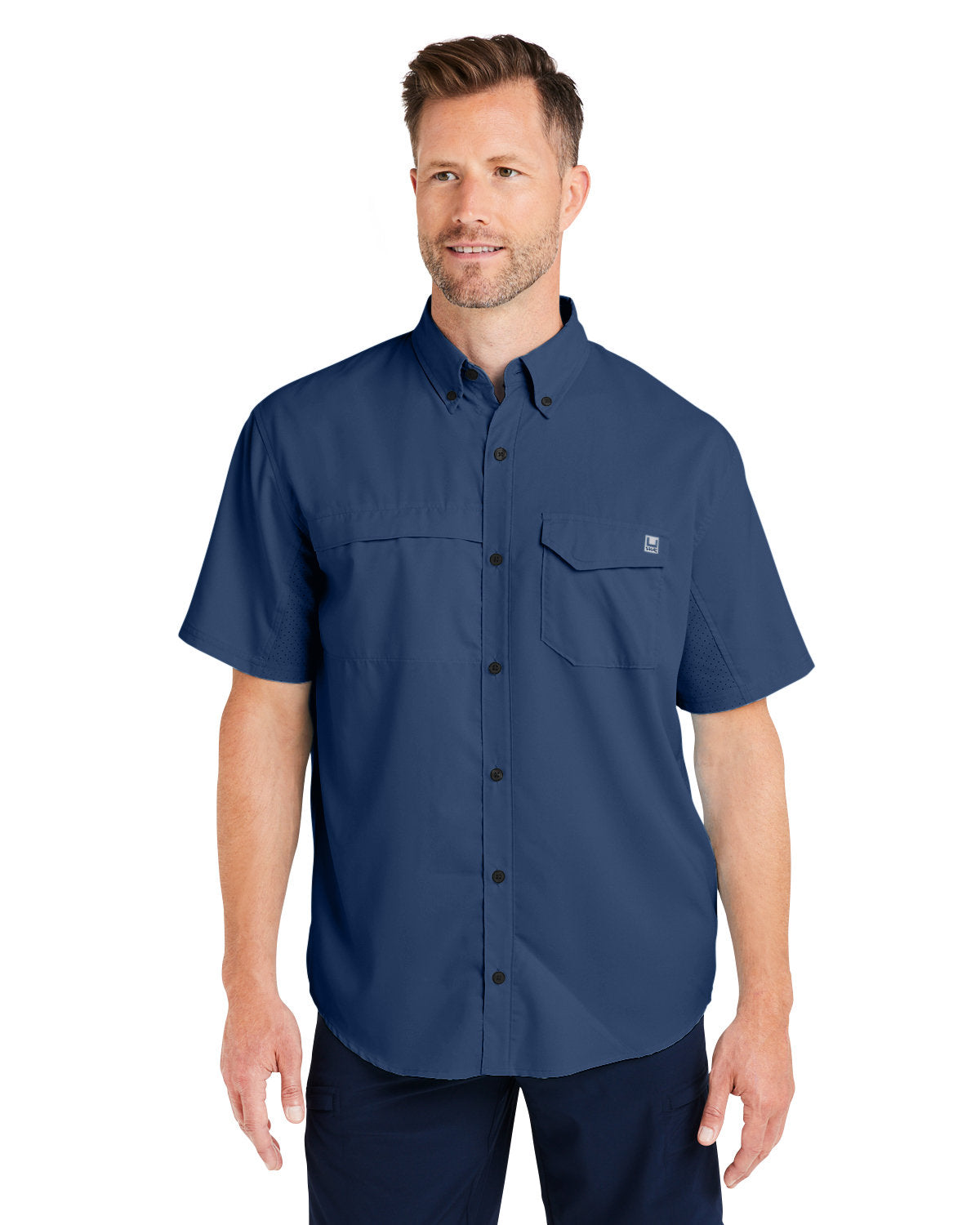 HUK Men's Tide Point Short Sleeve Shirt